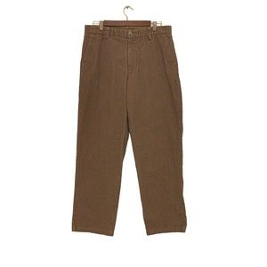 Dockers By Levi’s Size 34x32 Pants D3 Classic Fit Brown Corduroy Flat Front